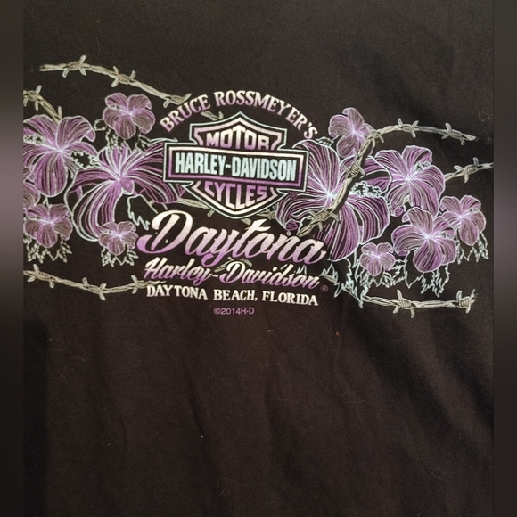 Harley-Davidson t-shirt Black SZ.M - Picture 3 of 5